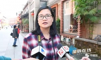 越南女记者用镜头定格长沙的美