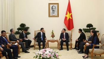 越南政府副总理王廷惠会见中国云南省委副书记王予波