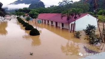 暴雨洪水袭击越南北部山区各省造成严重的损失