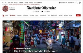 德国新闻将越南视为新冠肺炎疫情防控阻击战的典范
