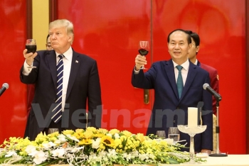 美国总统唐纳德·特朗普访越之行回顾