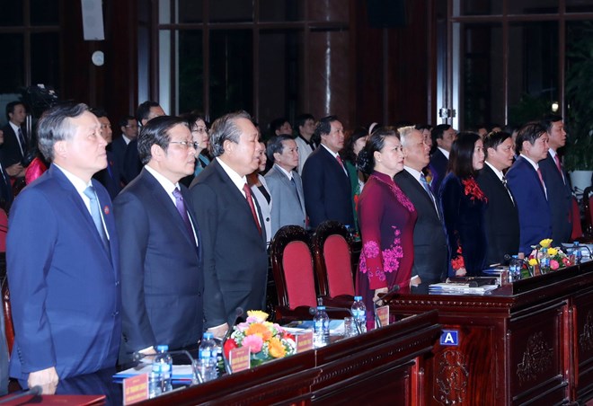 阮氏金银出席2018年越南法律日响应活动