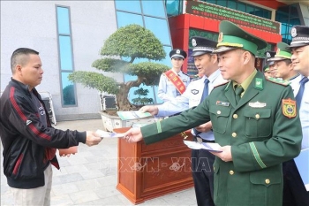越中两国配合开展法律宣传活动 共同增强边防管理能力
