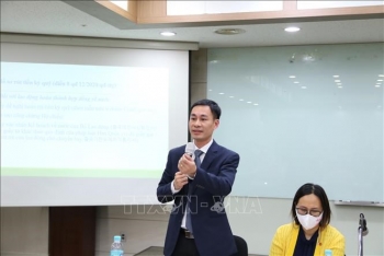 向驻韩越南劳动者提供针对越南劳工新规定的研讨会在首尔举行