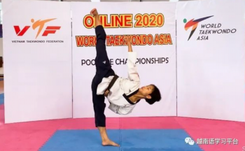 越南运动员夺得2020年亚洲跆拳道锦标赛铜牌