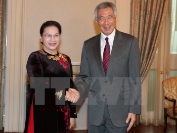 越南国会主席阮氏金银的新加坡和澳大利亚之行有助于实施越南对外目标