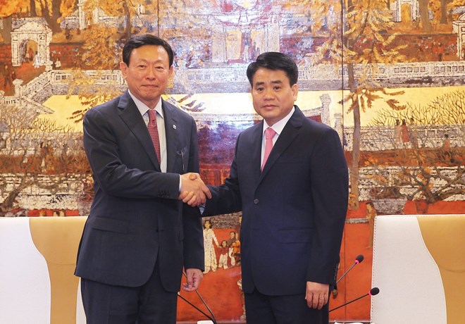 韩国乐天集团拟扩大对河内的投资力度