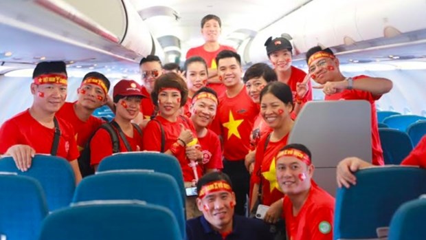 第30届东南亚运动会：越航增加飞往菲律宾航班班次 满足广大球迷看球出行需求
