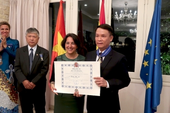 越南-西班牙友好协会主席荣获西班牙国王民事勋章