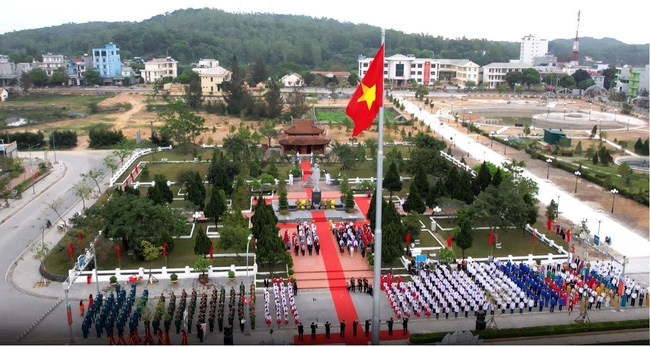 姑苏岛的胡志明主席纪念馆光景。图自越通社