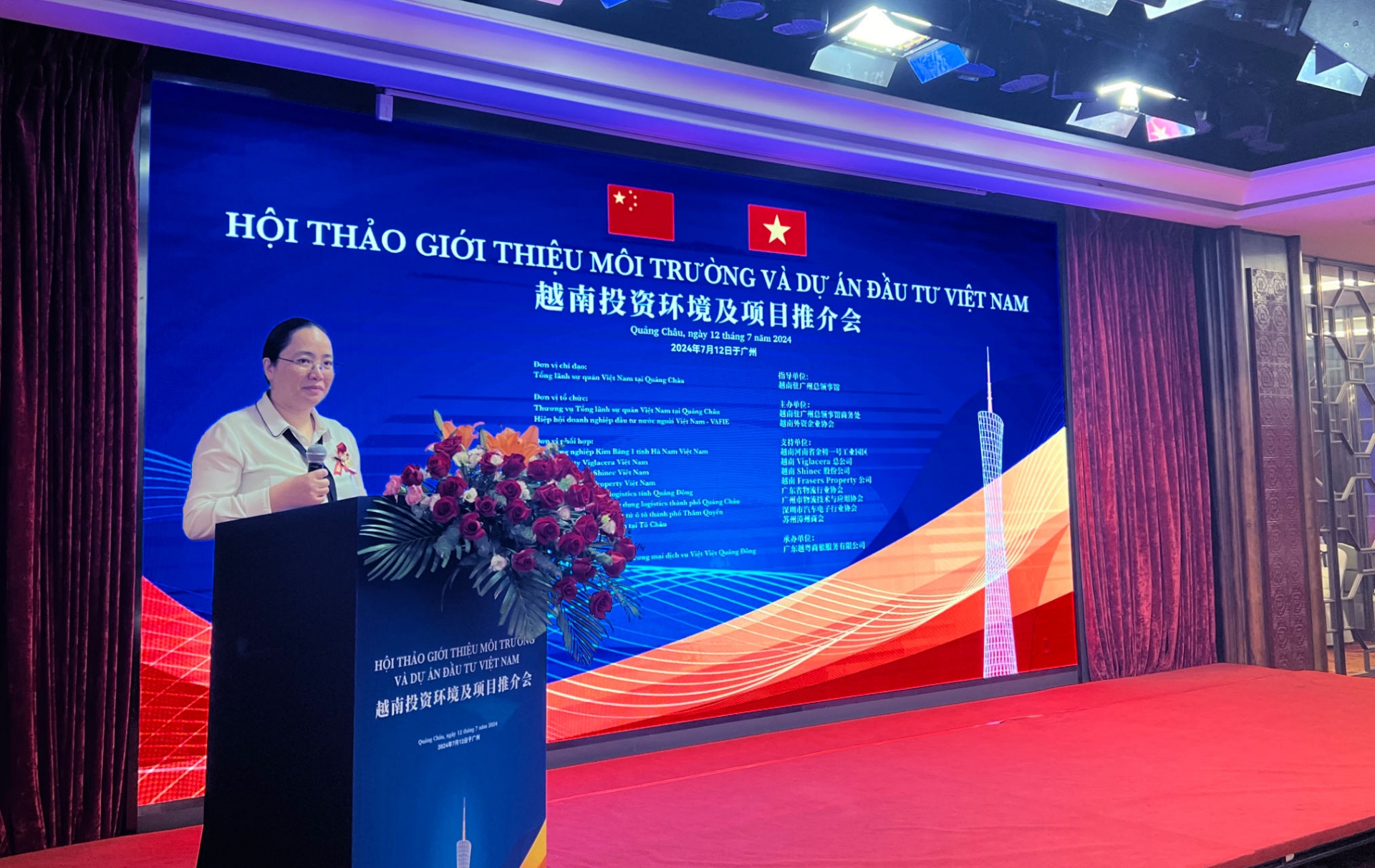 决心推动中国企业和广东省对越投资取得突破