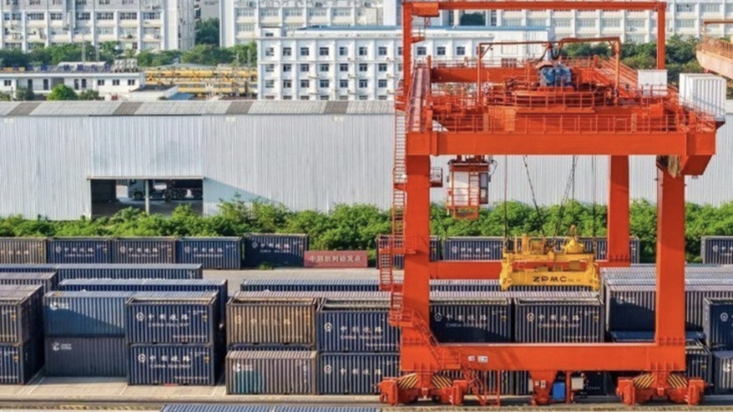 中越联运班列货运量大幅增长