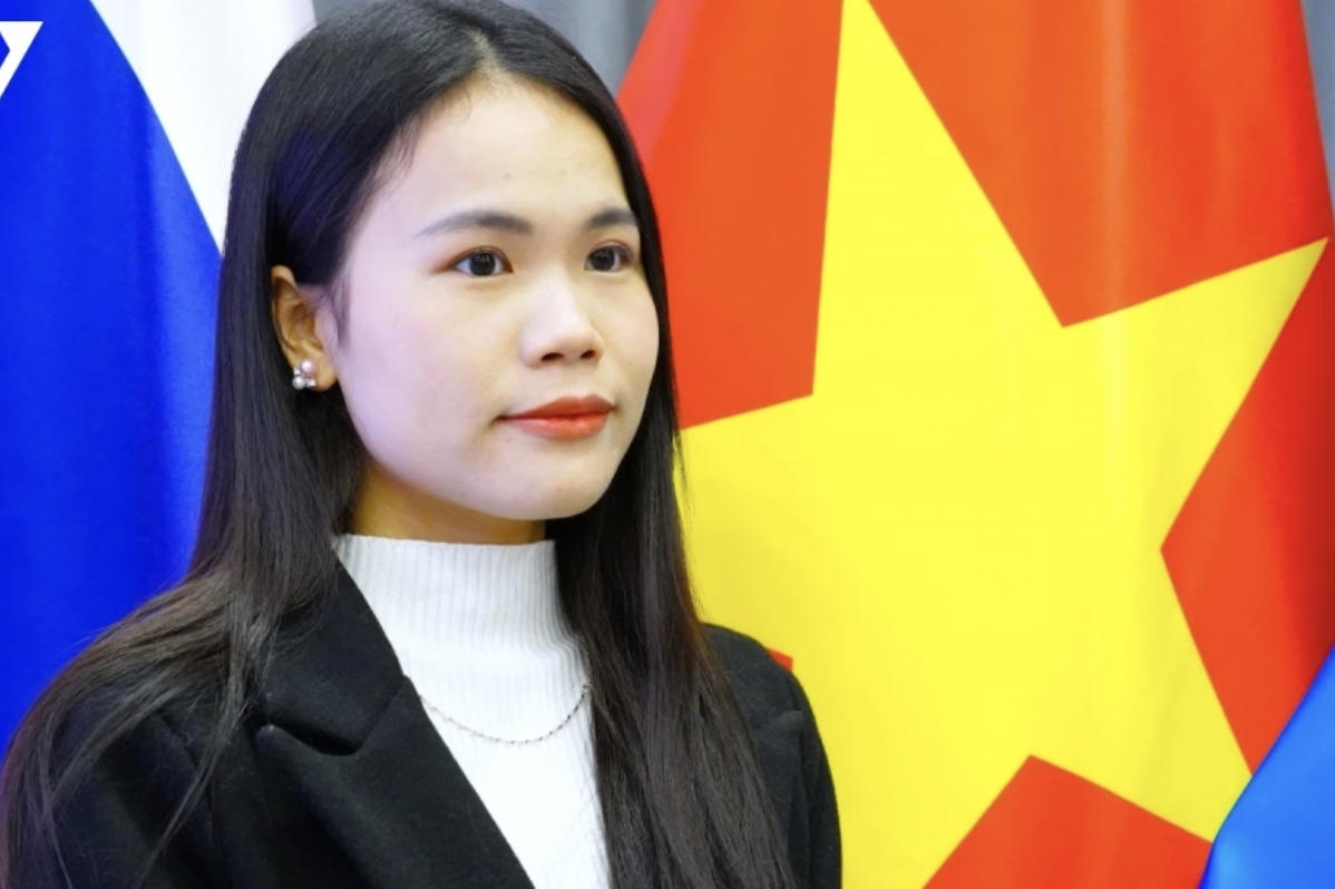 北京对外经济贸易大学硕士研究生阮氏兰英同学