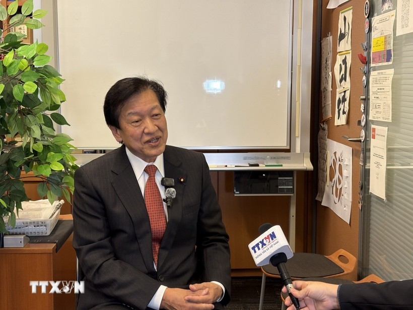 日本自由民主党（LDP）国际局局长山口壮。