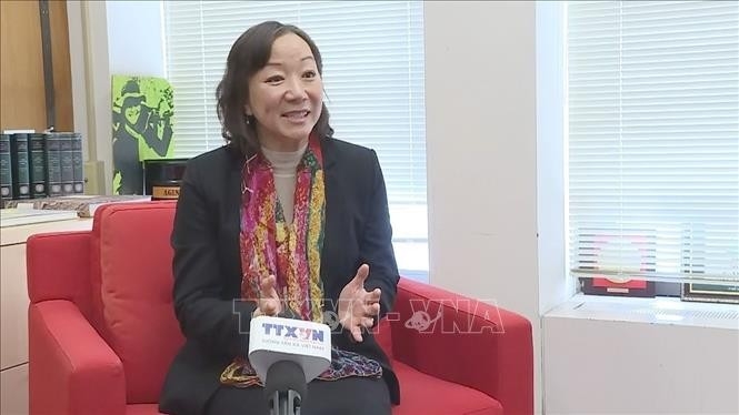 阮氏连恒教授，美国哥伦比亚大学韦瑟黑德东亚研究所所长。（图片：越通社）