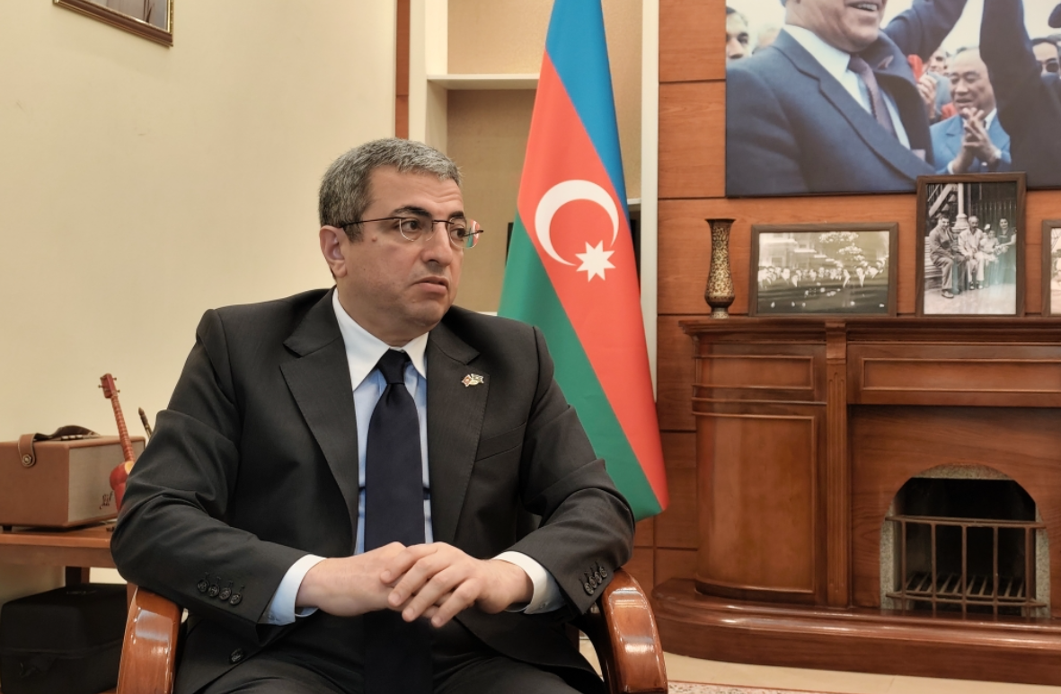 阿塞拜疆共和国驻越南特命全权大使肖夫吉·卡迈勒·奥格鲁·梅赫迪扎德。（图片：白杨）