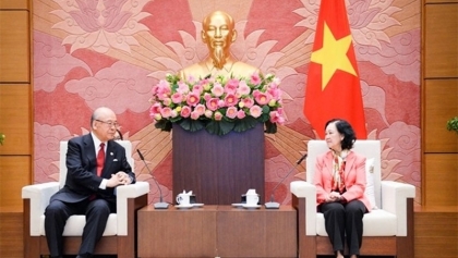 推进越日两国议员交流与合作 增进两国人民间的相互了解和友谊