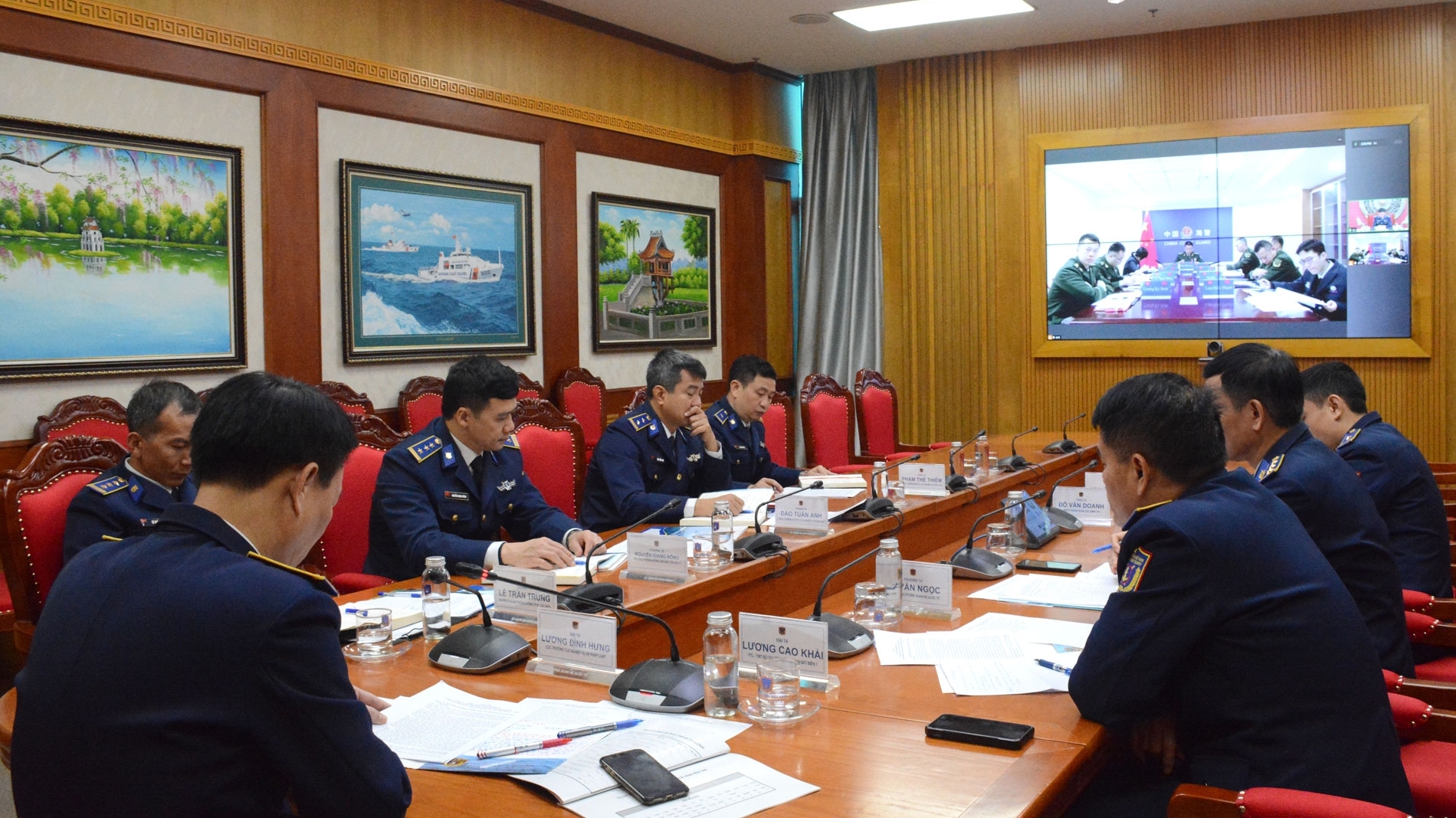 越南-中国海警加强协调打击北部湾海域犯罪