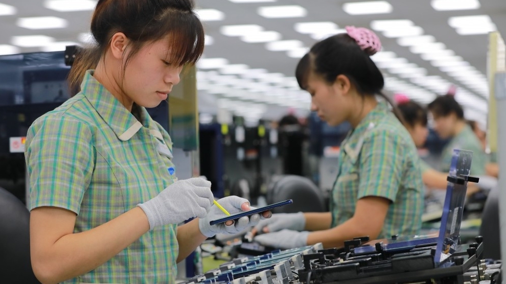 中国是越南各类手机和零部件的最大供应国