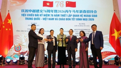 越南岘港市举行越中建交76周年纪念活动