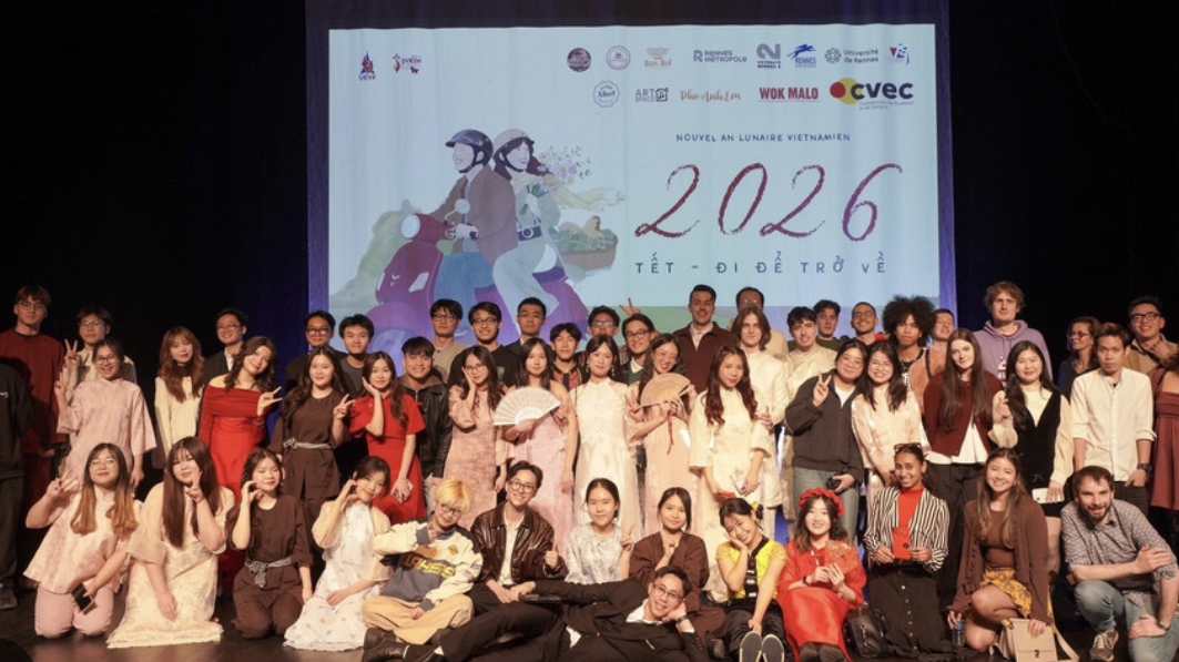 2026丙午新春：法国西北部城市温馨的社区春节