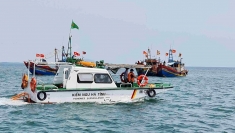 越南河静省继续严厉打击非法捕捞，坚决解除IUU“黄牌”警告