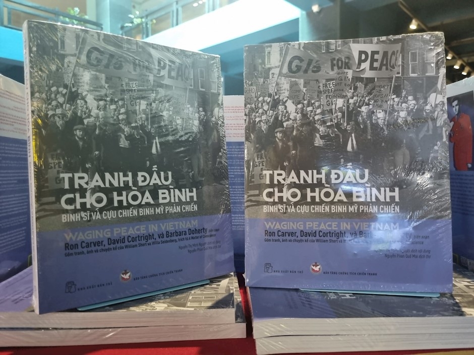 3月1日，越南战争证迹博物馆举行《为和平而斗争》新书首发仪式。
