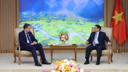 越南总理范明正建议法国为越南出口商品创造有利条件