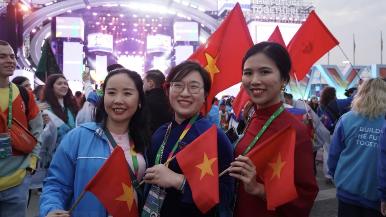 越南在2024年世界青年节上加强与各国的友谊