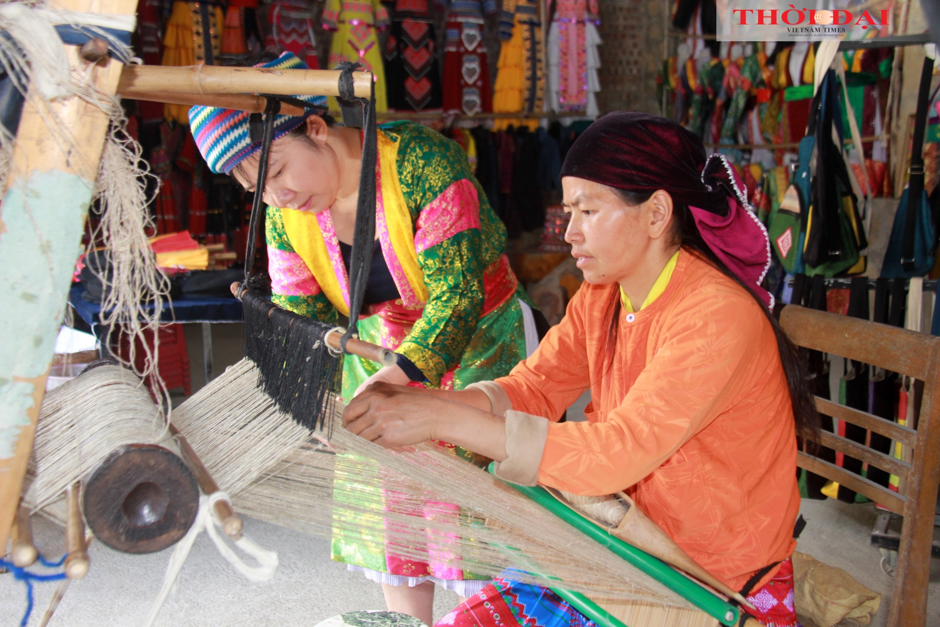 白亚麻合作社为许多处境困难的蒙族妇女创造了就业机会。