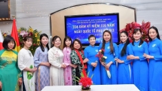 旅日侨胞弘扬文化特色与越南妇女的作用