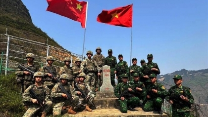 维护越中和平、稳定与合作的支柱