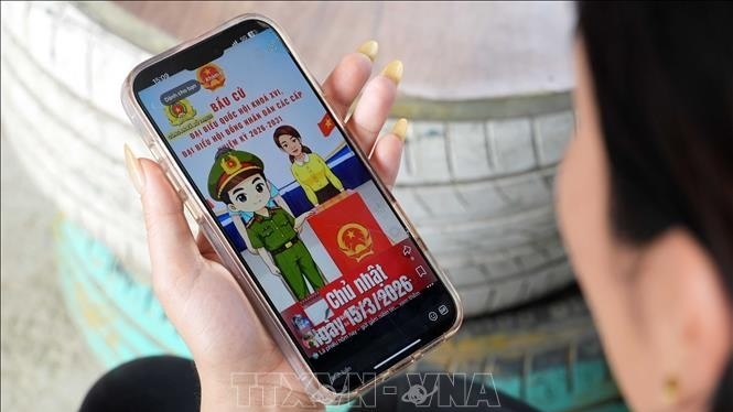 VNeID支持选民查询投票区及候选人名单