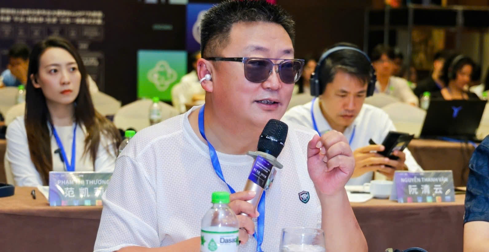 程毅先生认为这些数字化转型解决方案有助于增加越南选举组织中的透明度和效率。（图片：由本人提供）