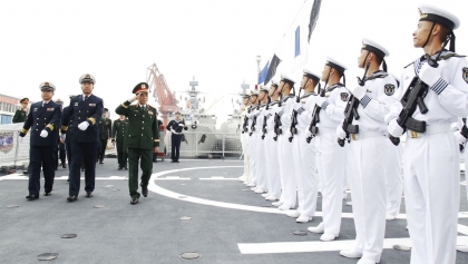 越中第十次边境国防友好交流活动：筑牢和平、友好的边疆