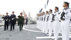 越中第十次边境国防友好交流活动：筑牢和平、友好的边疆