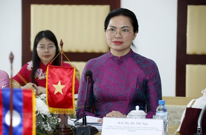 越南妇女联合会主席何氏娥。