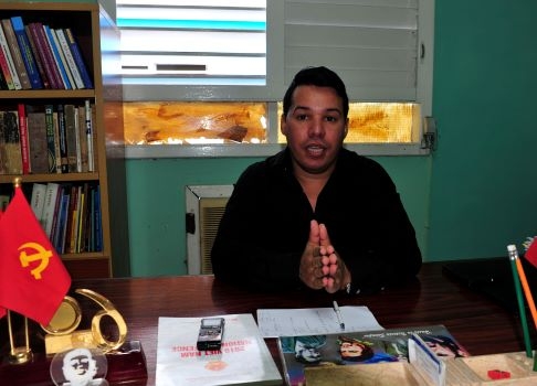古巴国际政策研究中心高级研究员卢维斯雷·冈萨雷斯·塞斯(Ruvislei González Saez)。