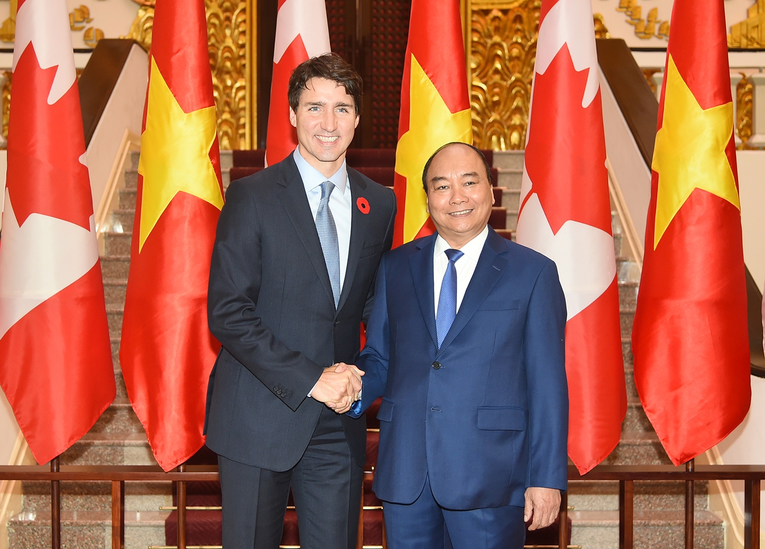 应越南政府总理阮春福的邀请，加拿大总理贾斯廷·特鲁多将从2017年11月8日至9日对越南进行正式访问