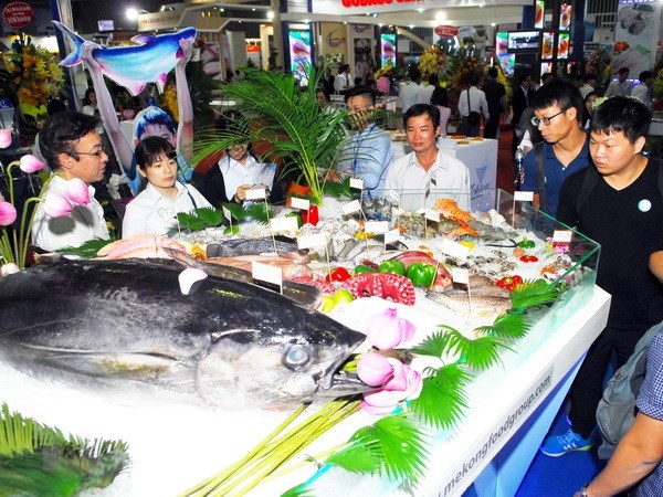 今年，有38家越南海鲜企业参加2023年西班牙巴塞罗那水产海鲜展览会。