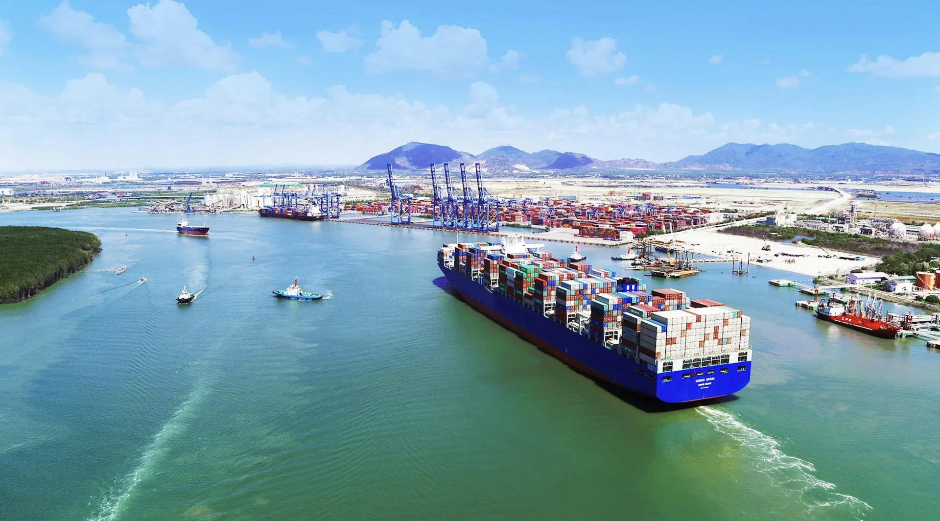 西贡新港总公司成为了全国最大的现代化和专业的集装箱港开发商，提供货物装卸服务、物流服务、海上服务，救护服务、引航、建设军事和民用工程以及多方式运输等。