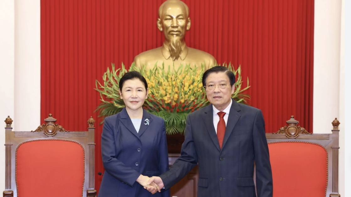 促进越中法律司法领域合作