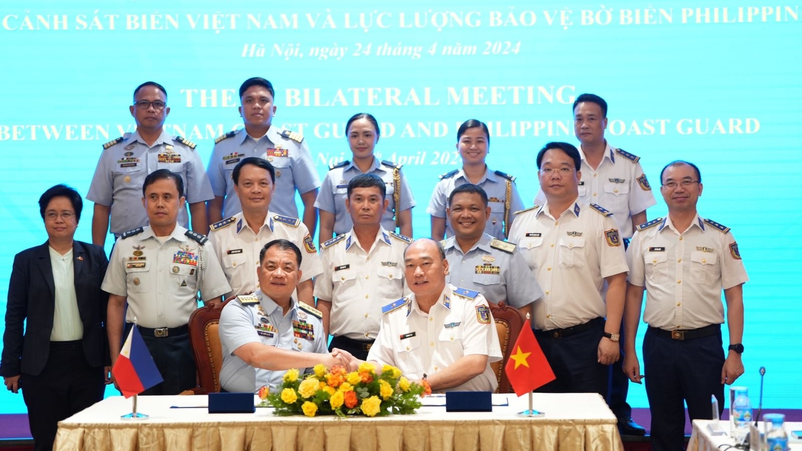 越南海警与菲律宾海岸警卫队首次双边会议