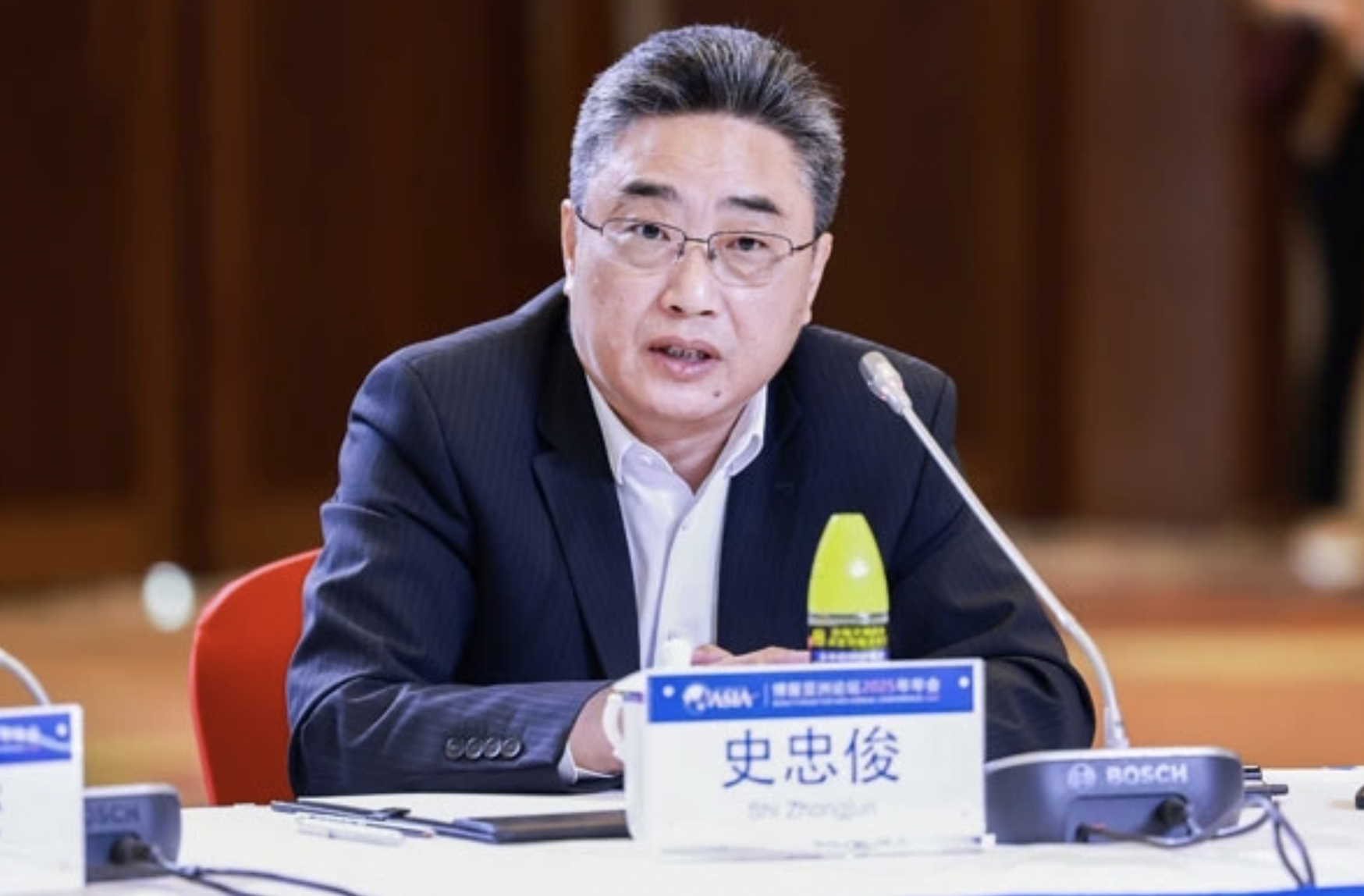 中国—东盟中心秘书长史忠俊。