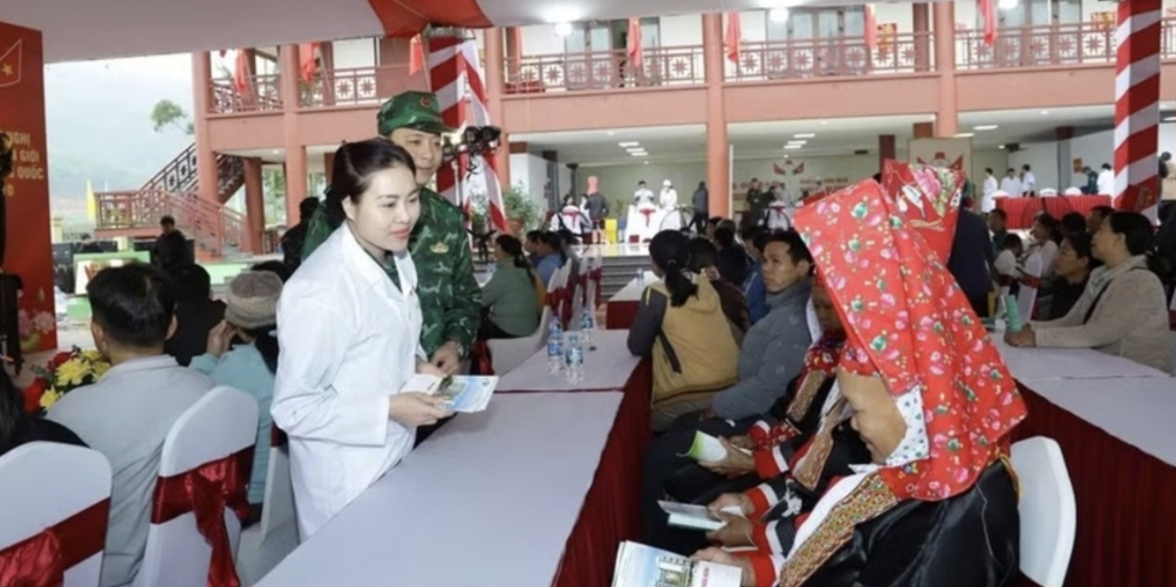 越中边境友好医疗服务站正式投入运行