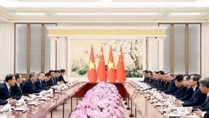 越共中央总书记、国家主席苏林会见中国国务院总理李强