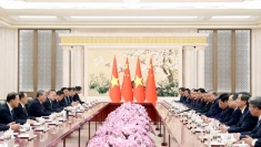 越共中央总书记、国家主席苏林会见中国国务院总理李强