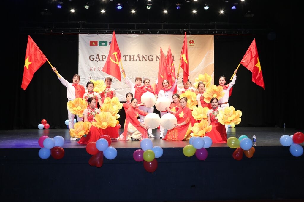 旅居澳门越南人协会的节目。