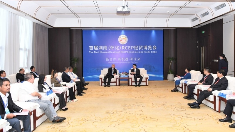 推动东盟与中国怀化市的合作