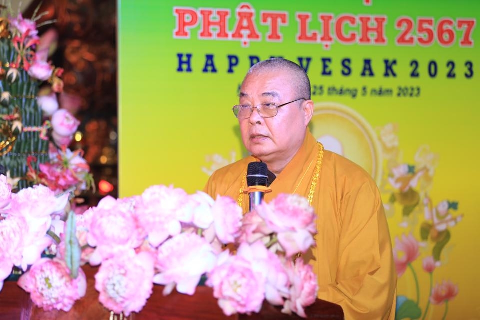 越南佛教协会中央治事委员会常务副主席释青绕。